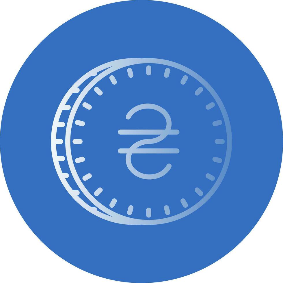 Hryvnia Vector Icon Design