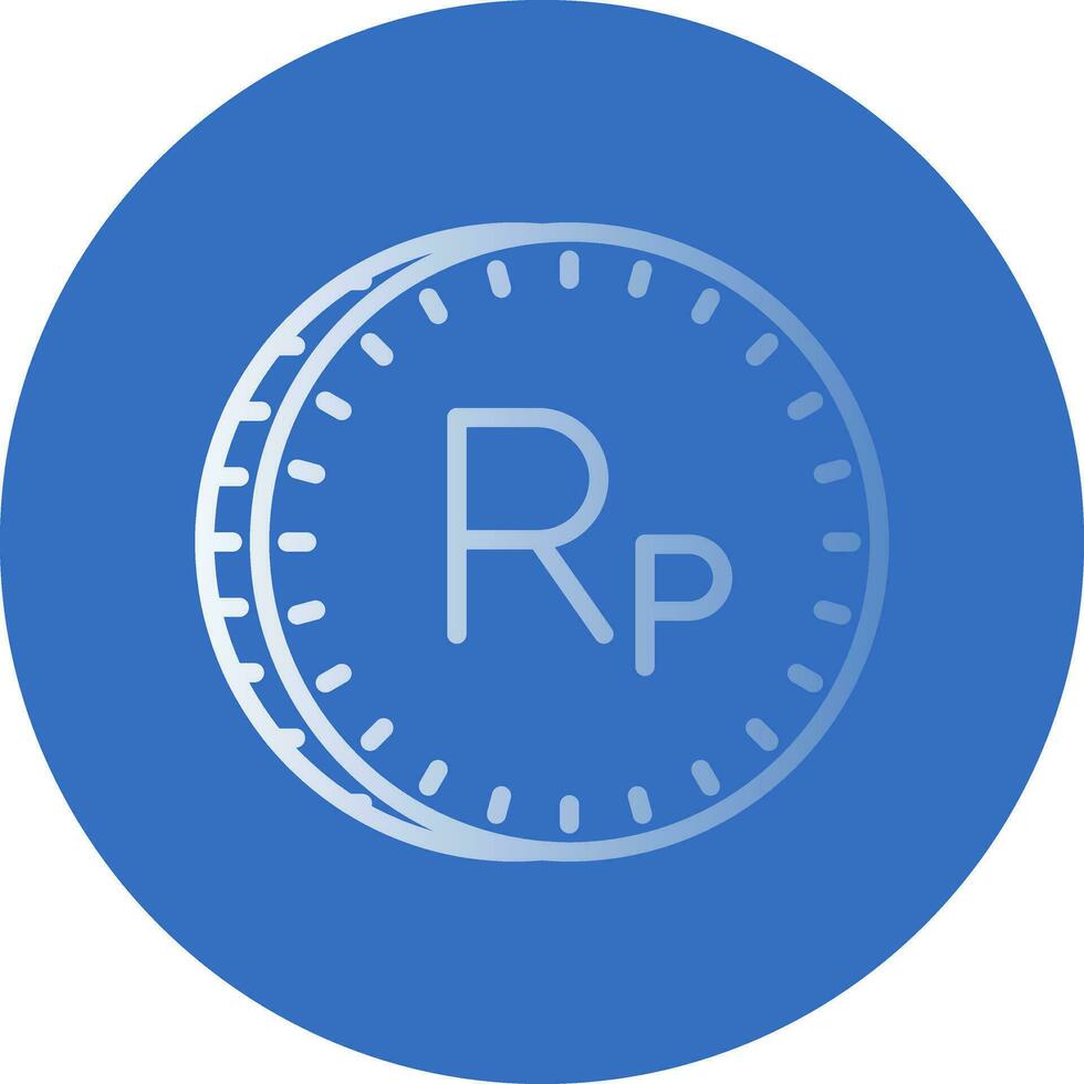 Indonesian Rupiah Vector Icon Design