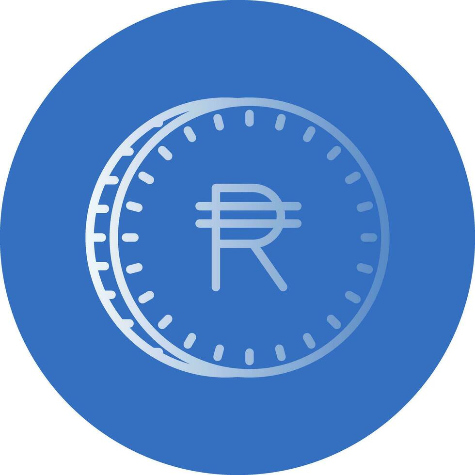Rand Vector Icon Design