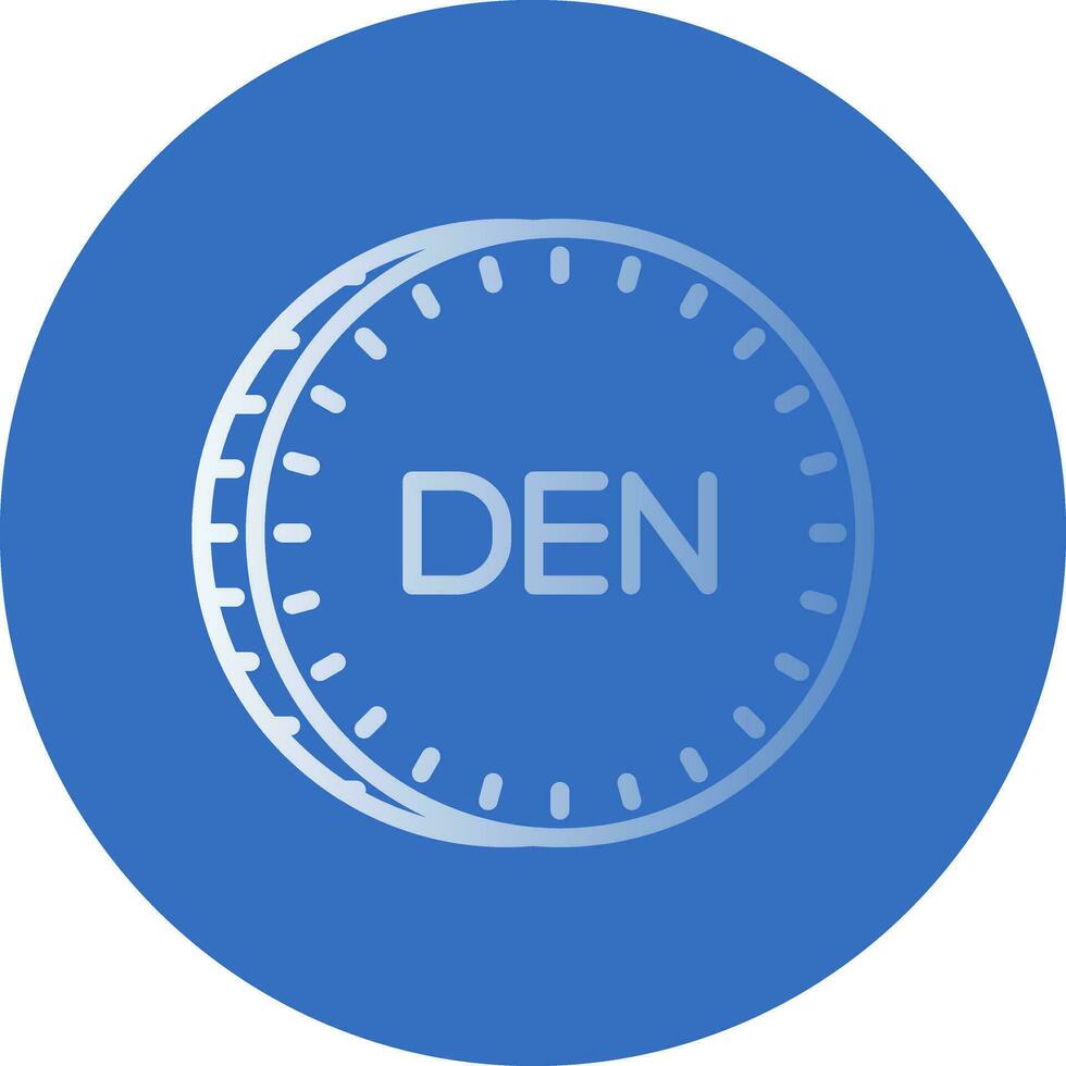 Denar Vector Icon Design