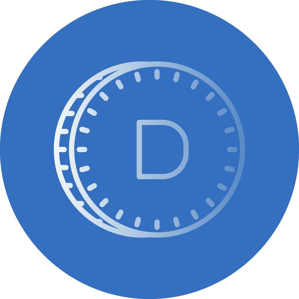 Dalasi Vector Icon Design