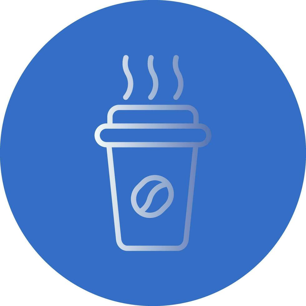 Coffee Cup Vector Icon Design