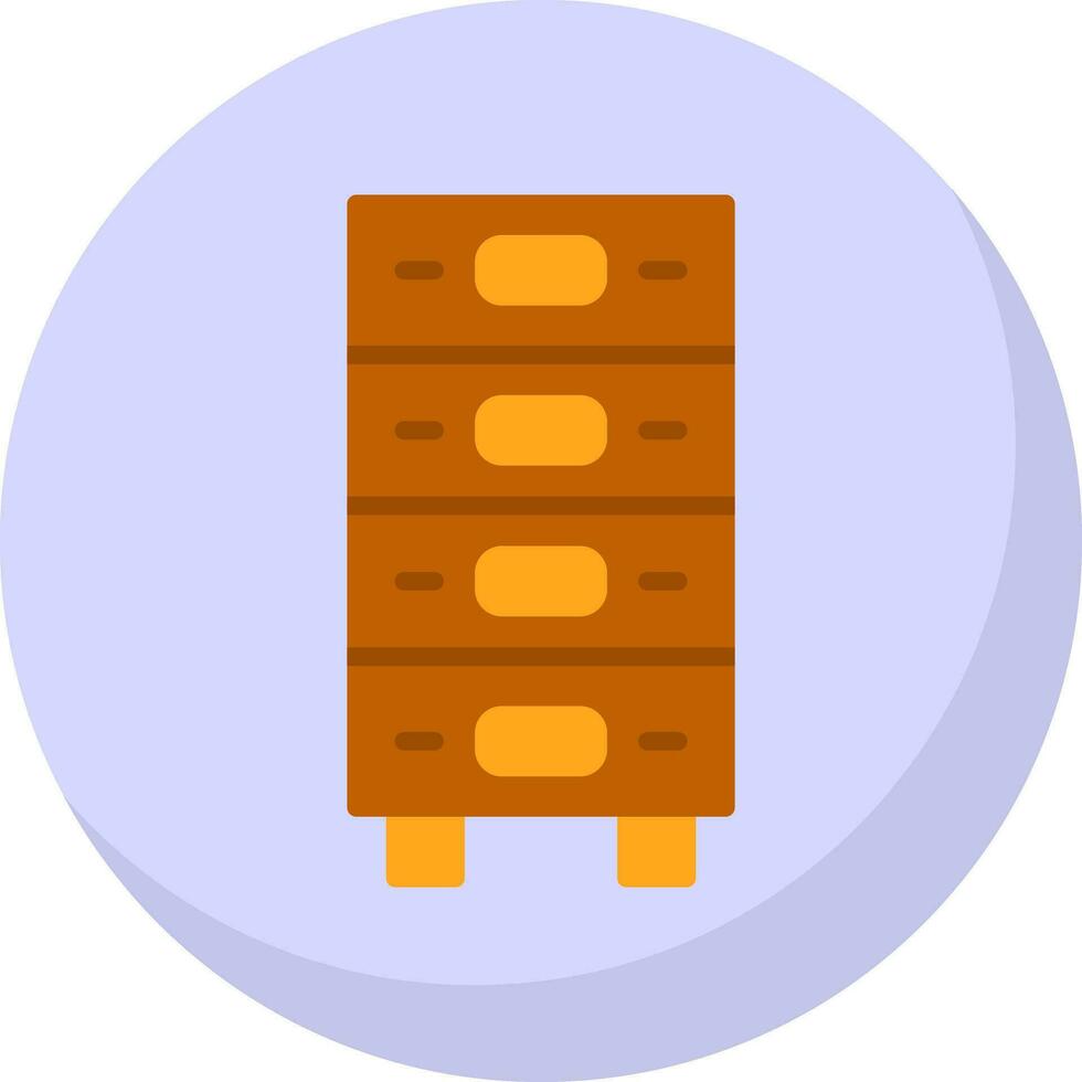 Drawer Vector Icon Design