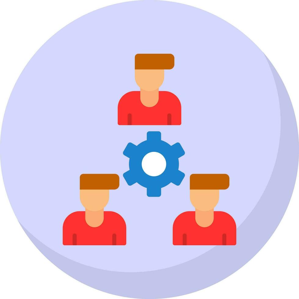 Collaboration Vector Icon Design