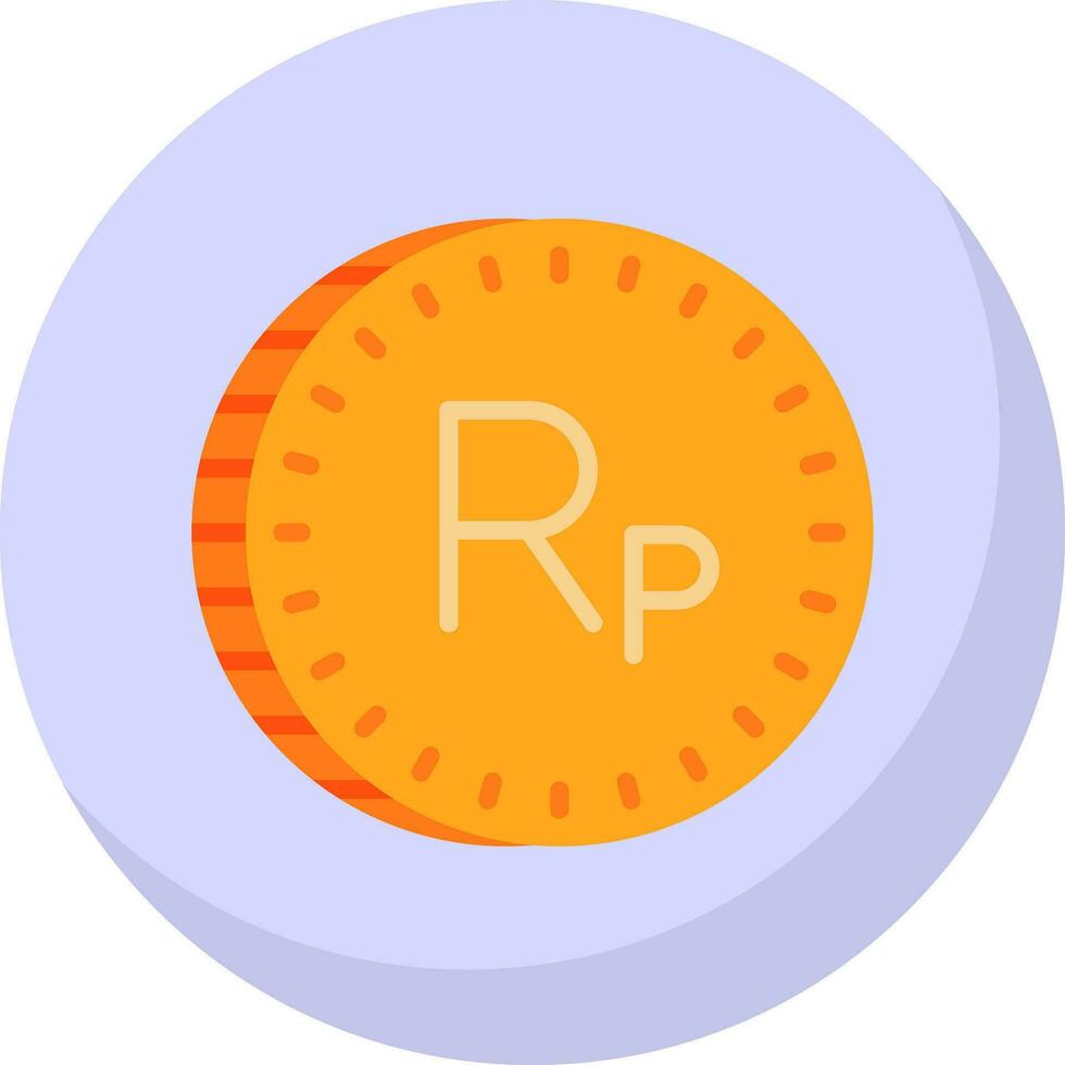Indonesian Rupiah Vector Icon Design