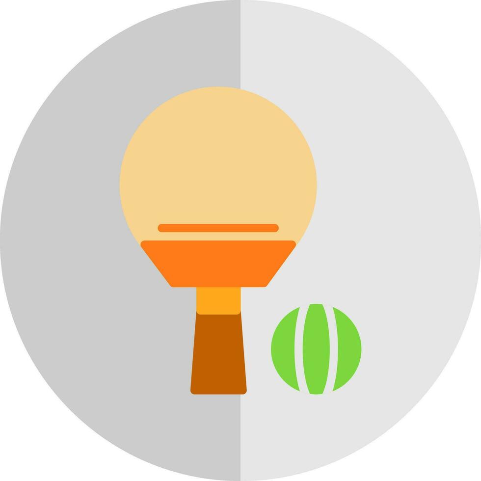 diseño de icono de vector de ping pong