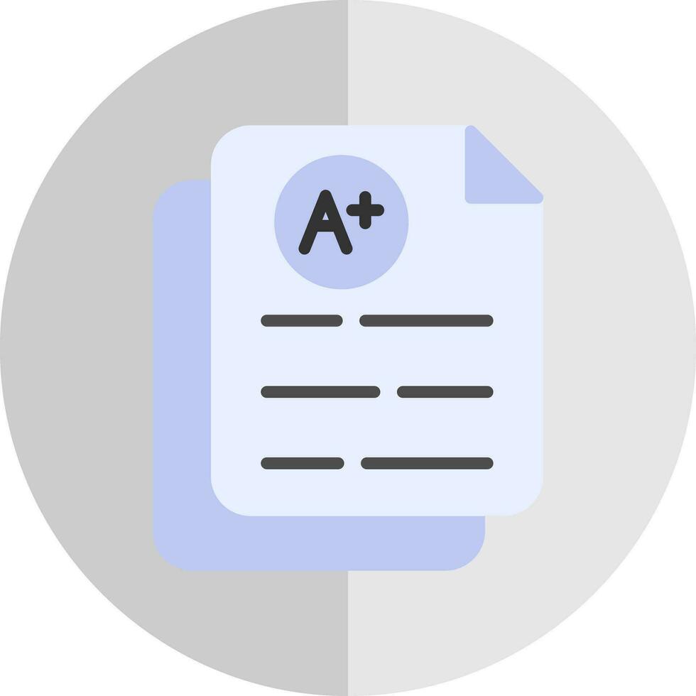 Grades Vector Icon Design