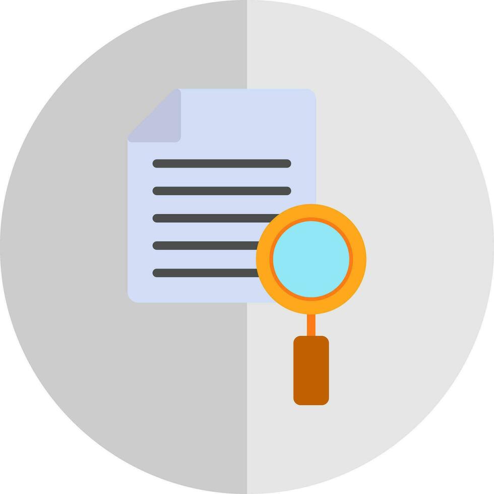 Case Study Vector Icon Design