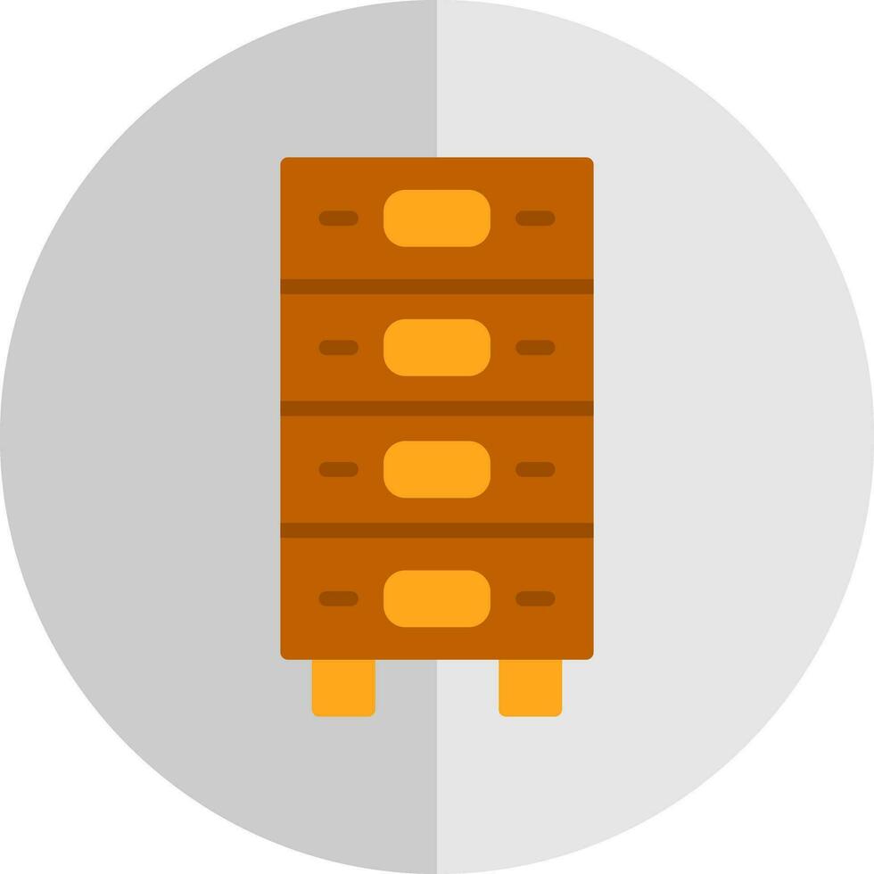 Drawer Vector Icon Design