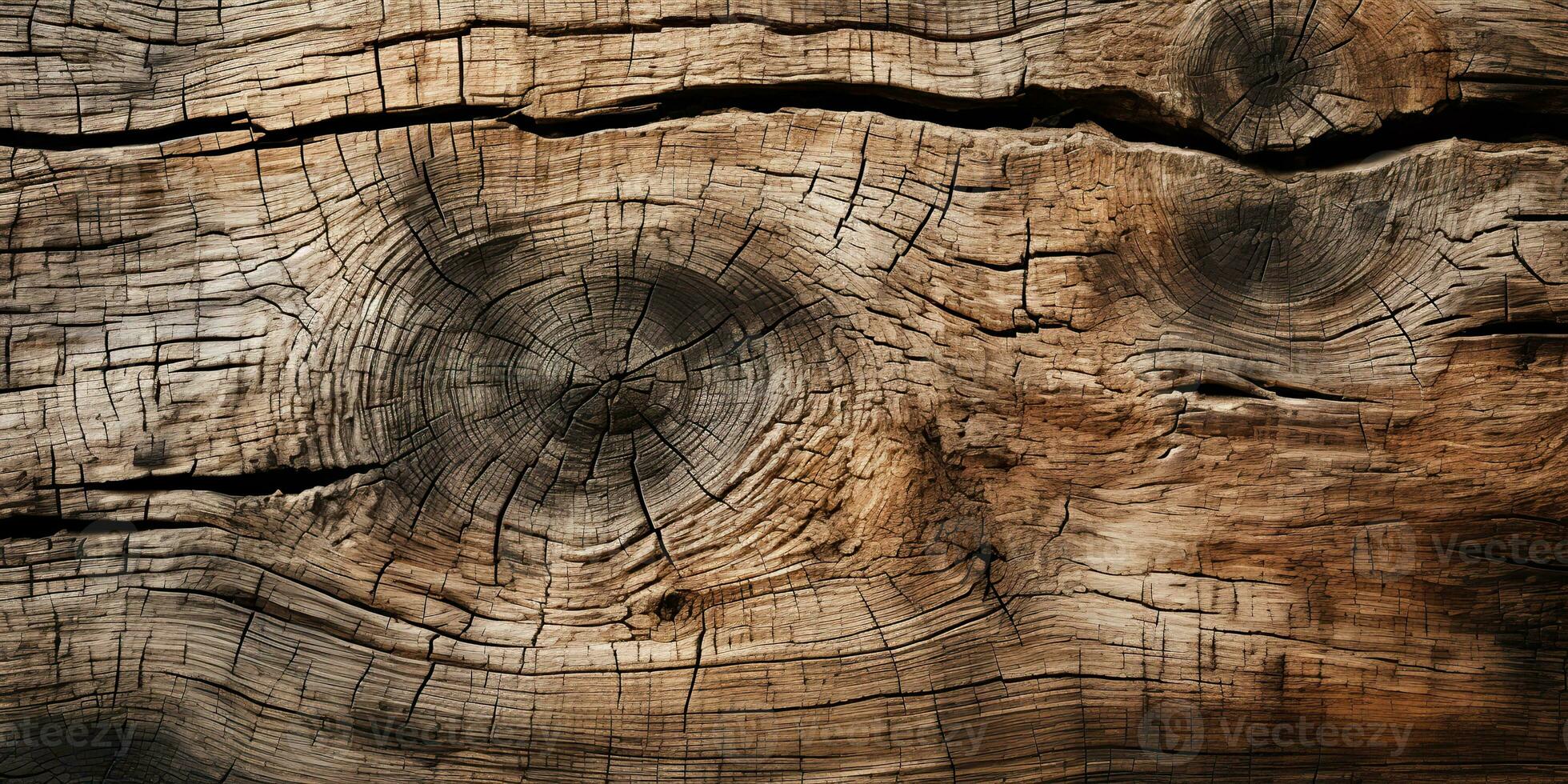 AI Generated. AI Generative. Retro vintage old antique wooden texture surface background. Carpentry woodwork mockup. Graphic Art photo
