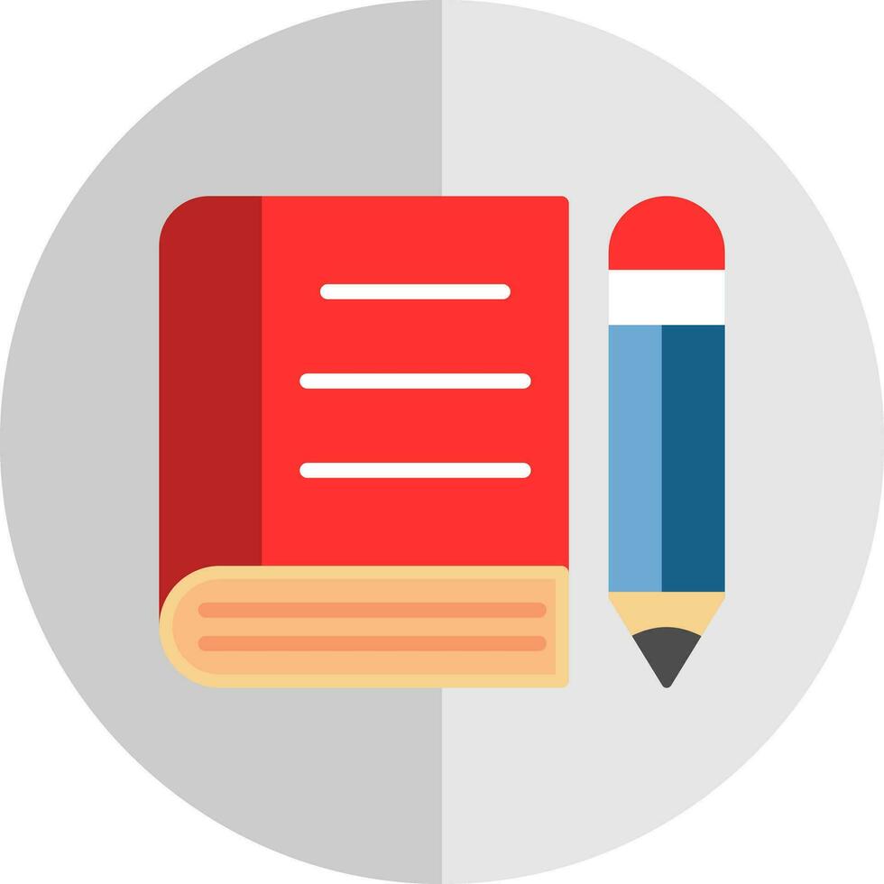 Notebook Vector Icon Design