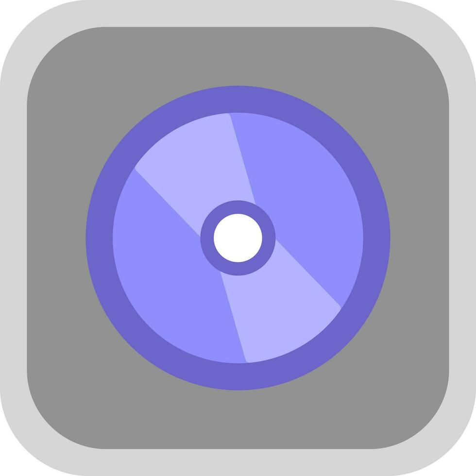 Compact Disk Vector Icon Design