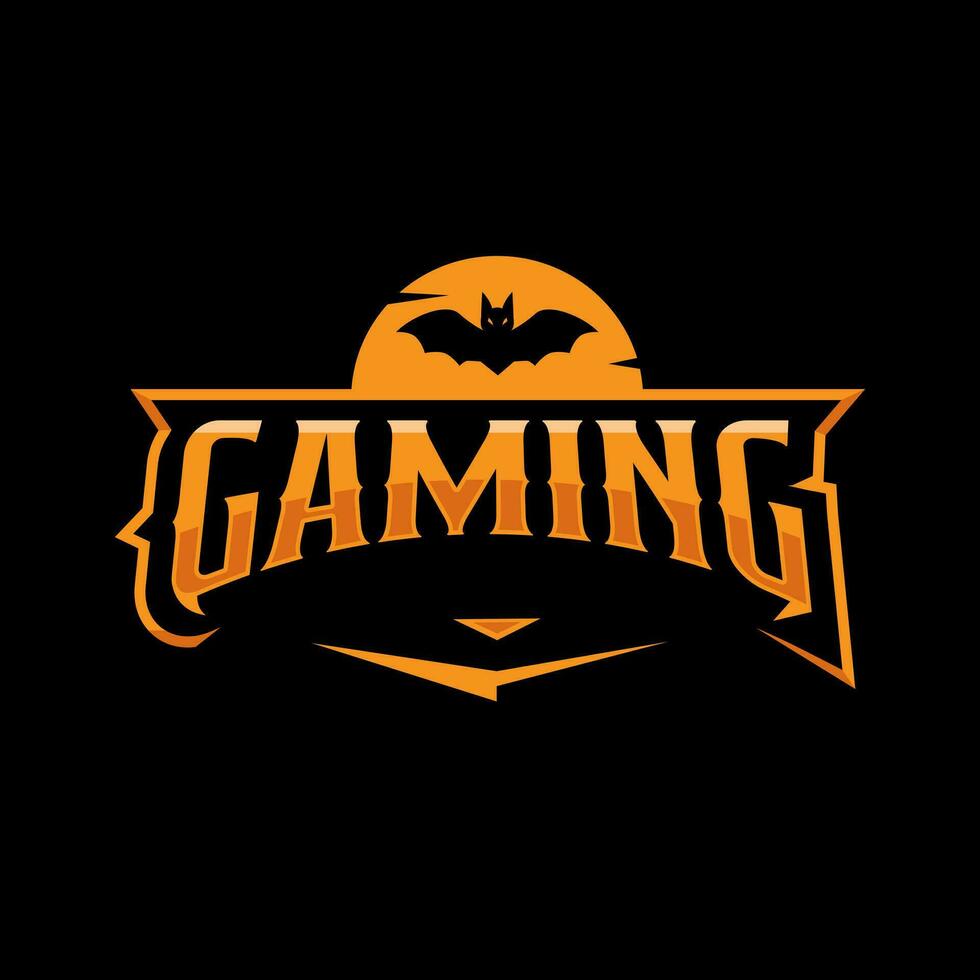 Gaming for Halloween theme vector