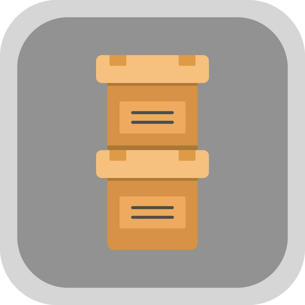 diseño de icono de vector de cajas