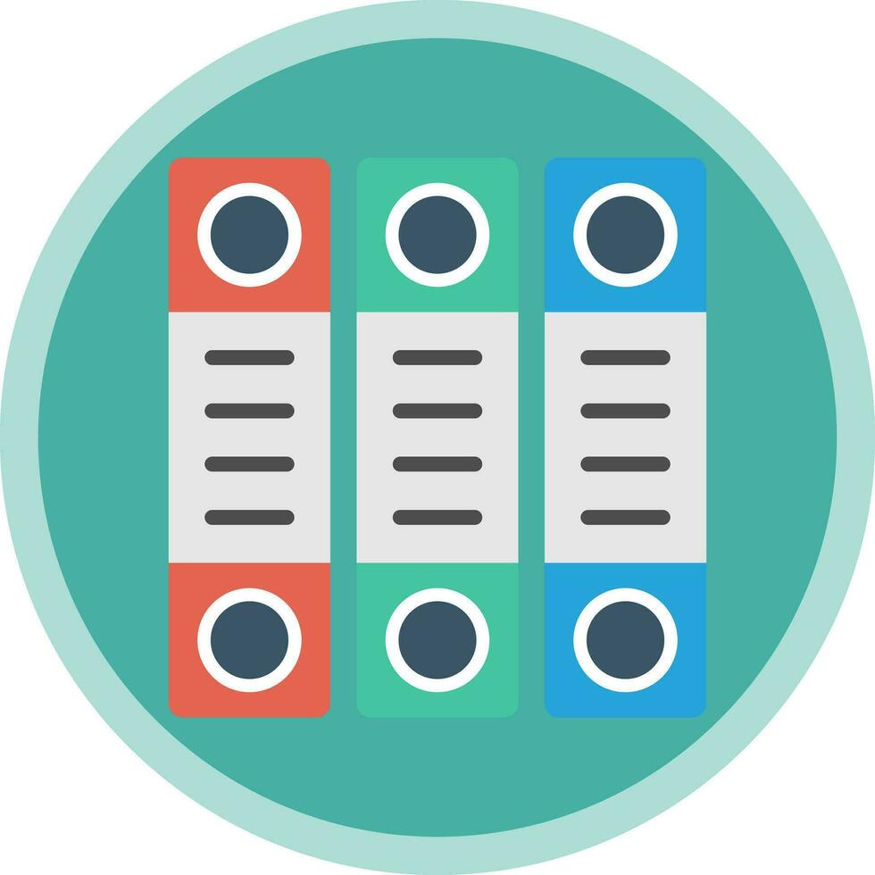 Binders Vector Icon Design