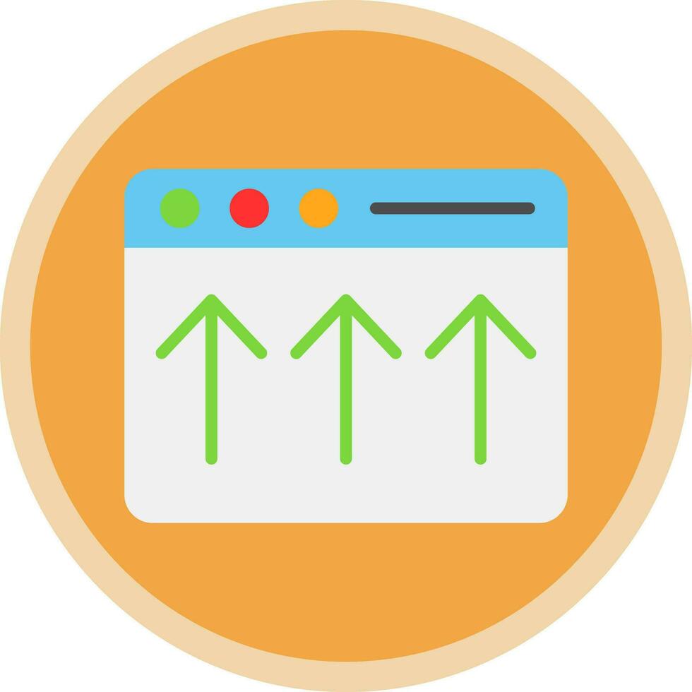 Above The Fold Vector Icon Design