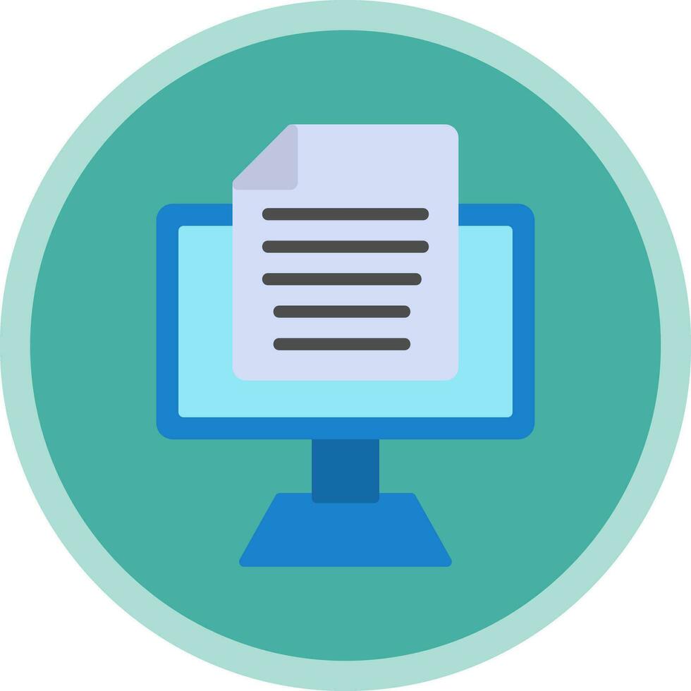 Blog Vector Icon Design