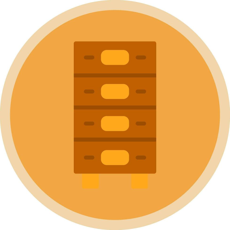 Drawer Vector Icon Design