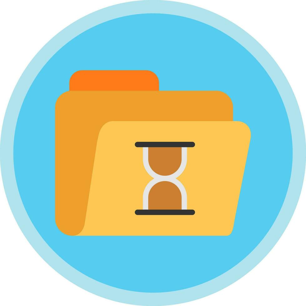 Hourglass Vector Icon Design