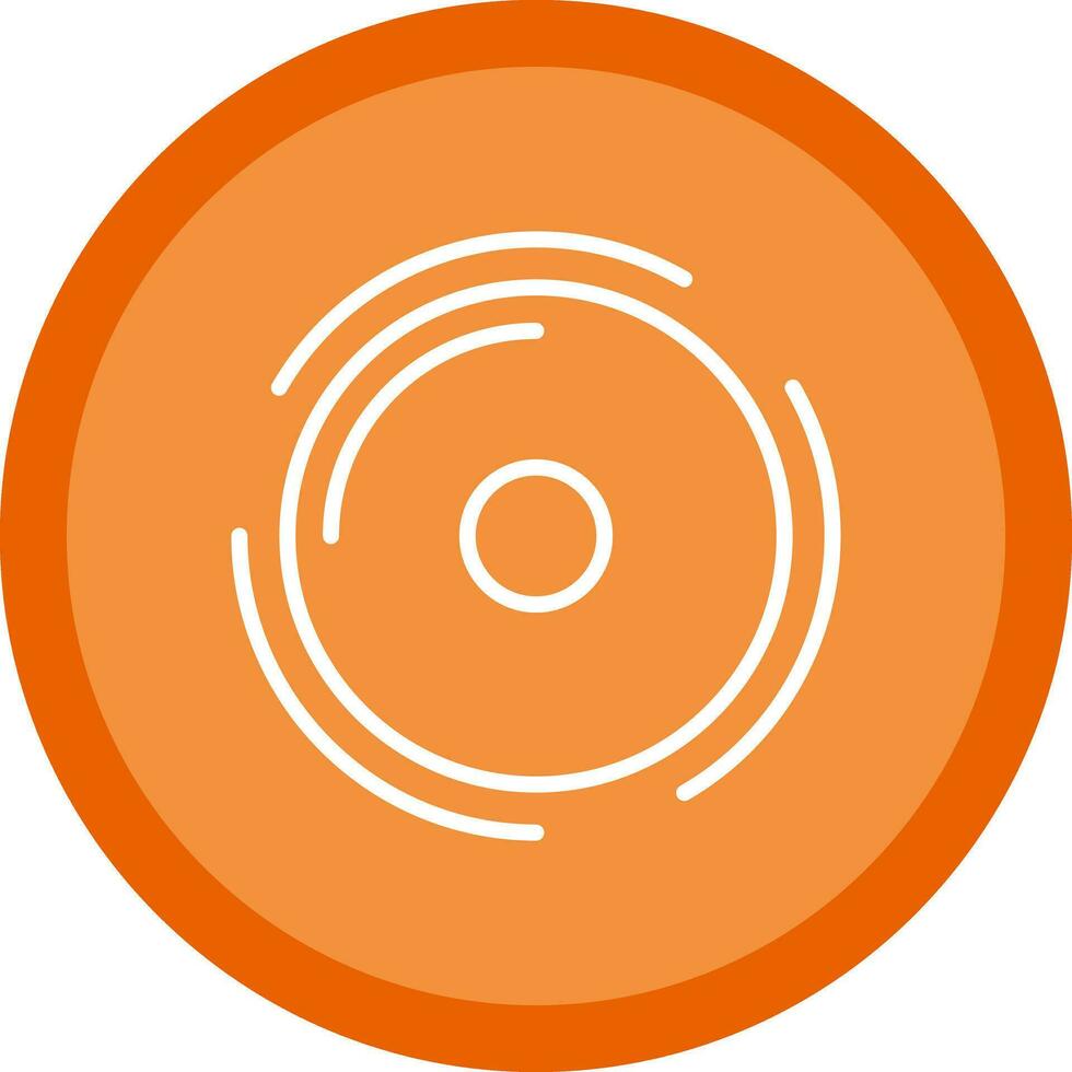 Frisbee Vector Icon Design