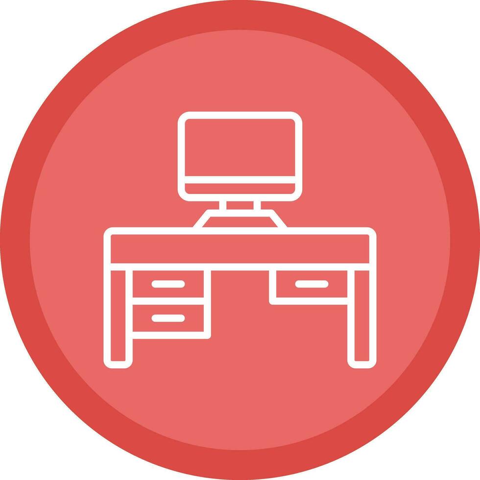 Work Space Vector Icon Design