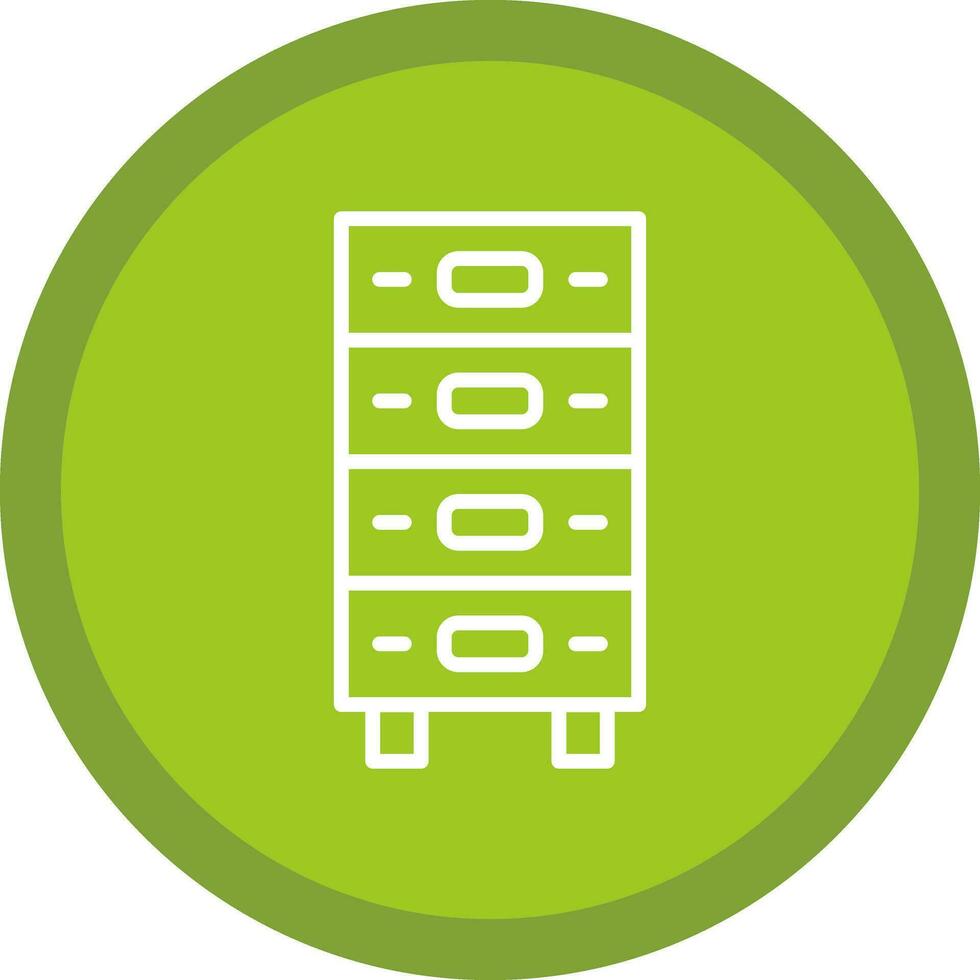Drawer Vector Icon Design