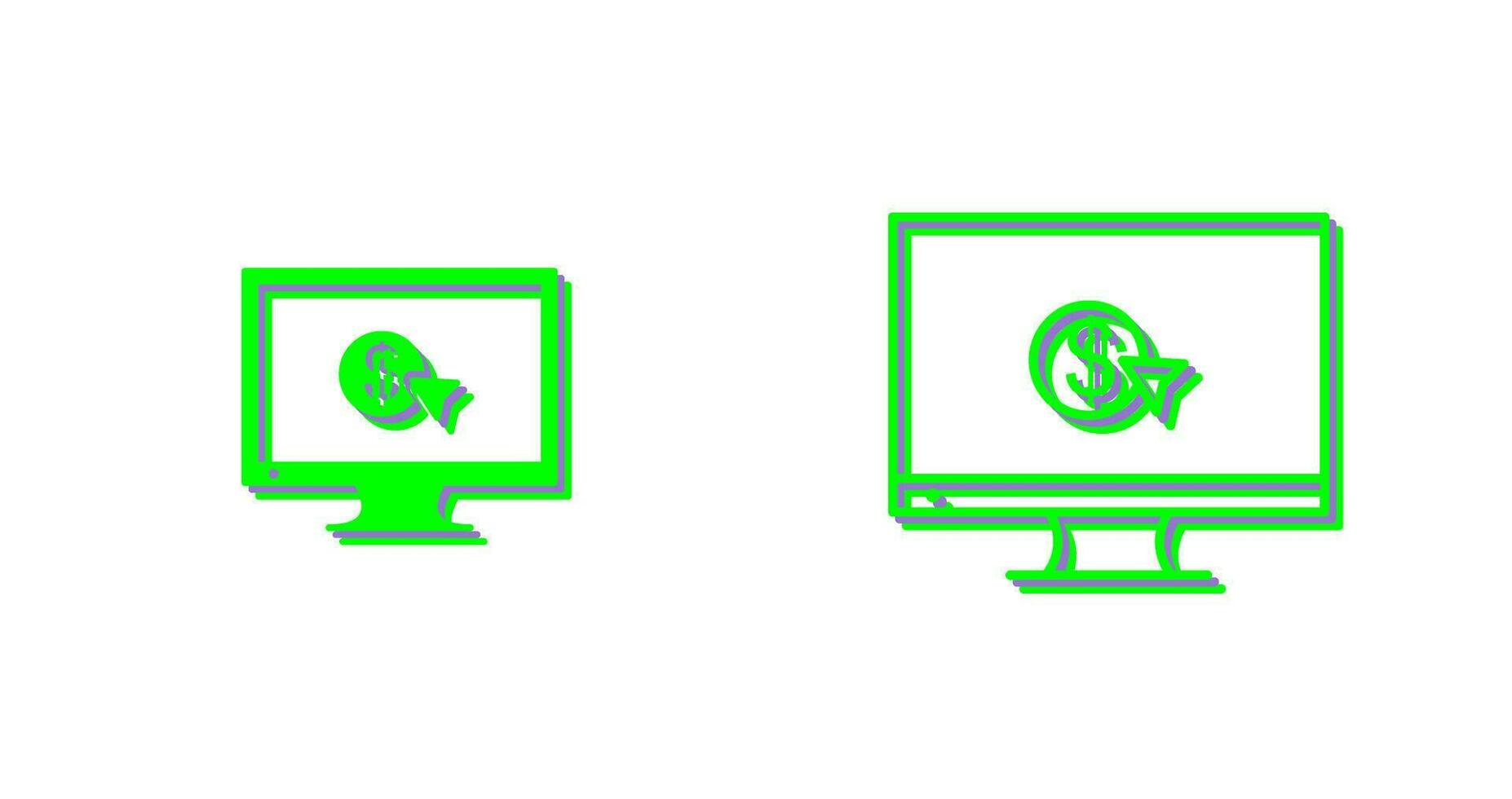 Unique Pay Per Click Vector Icon