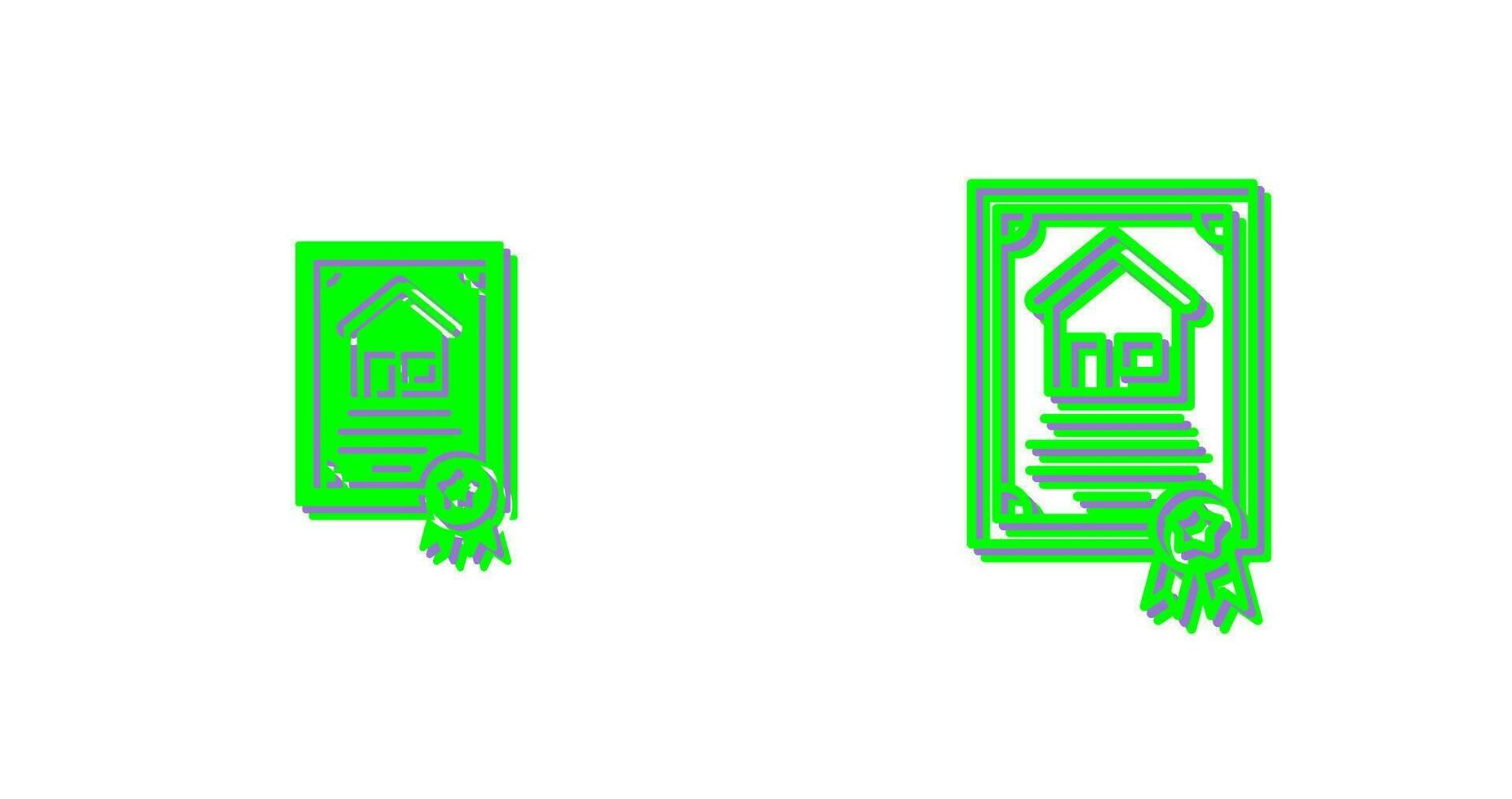 Certificate Vector Icon
