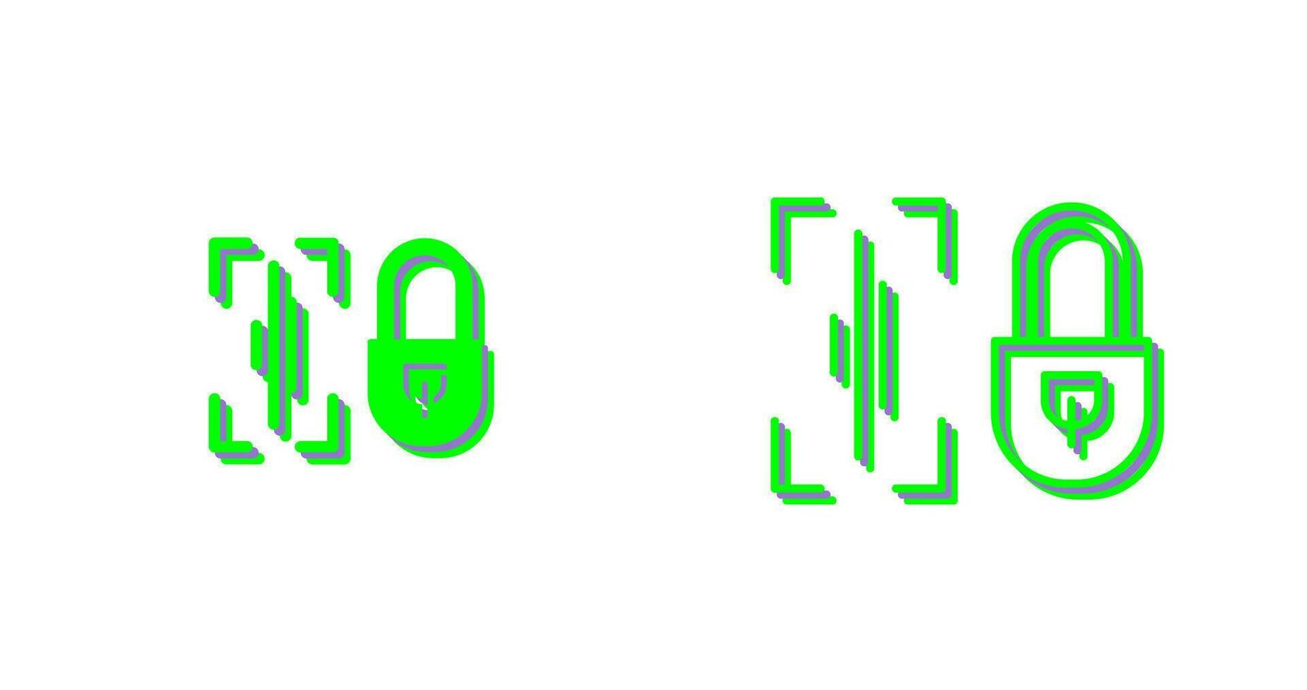 Voice Lock Vector Icon