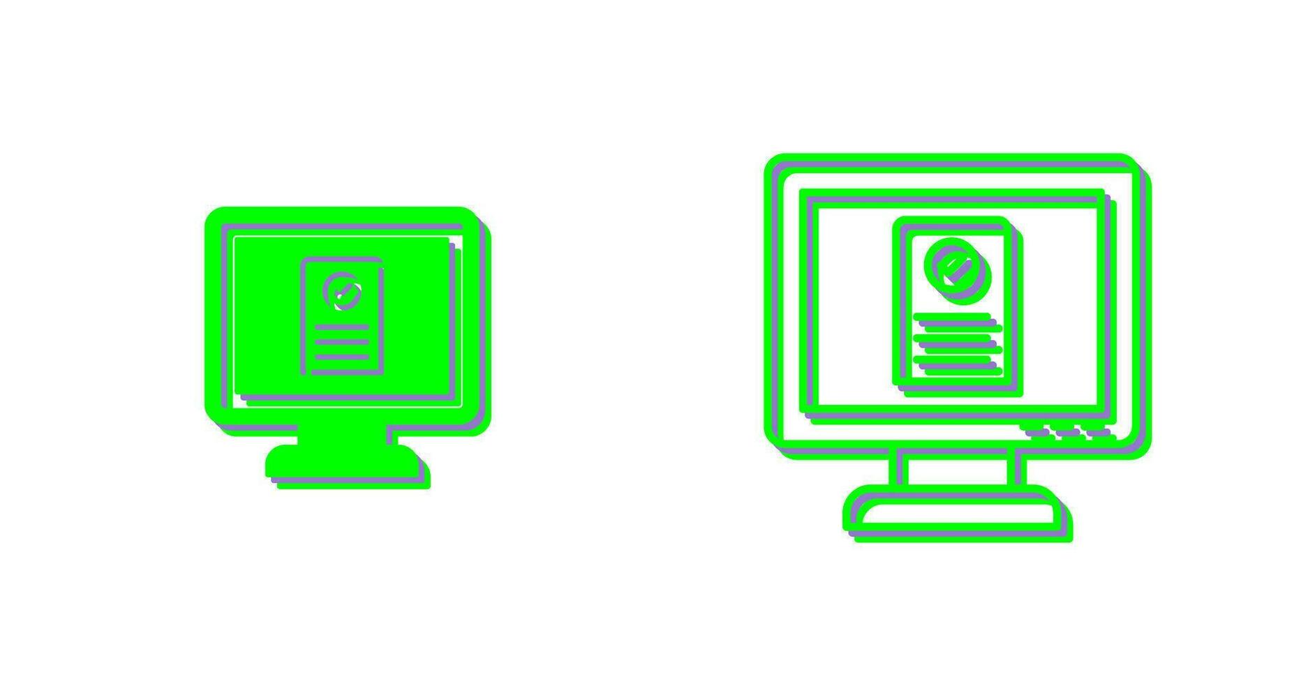 Online appointment Vector Icon