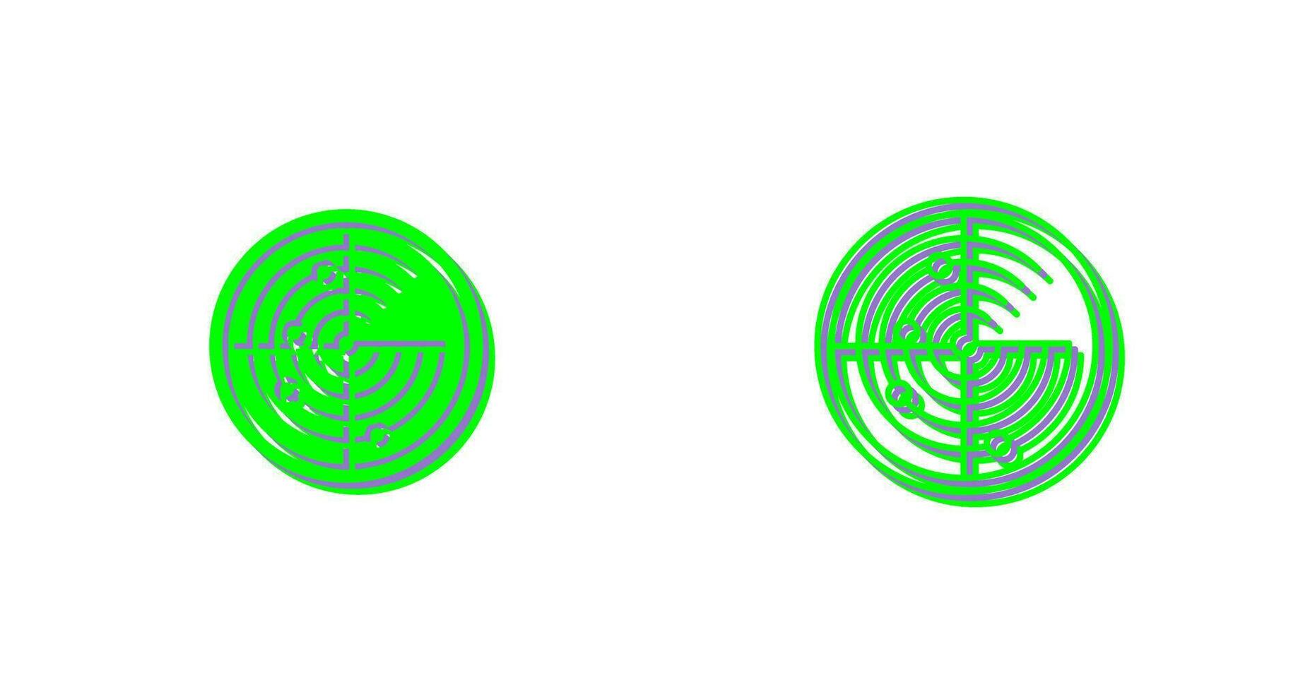 Radar Vector Icon