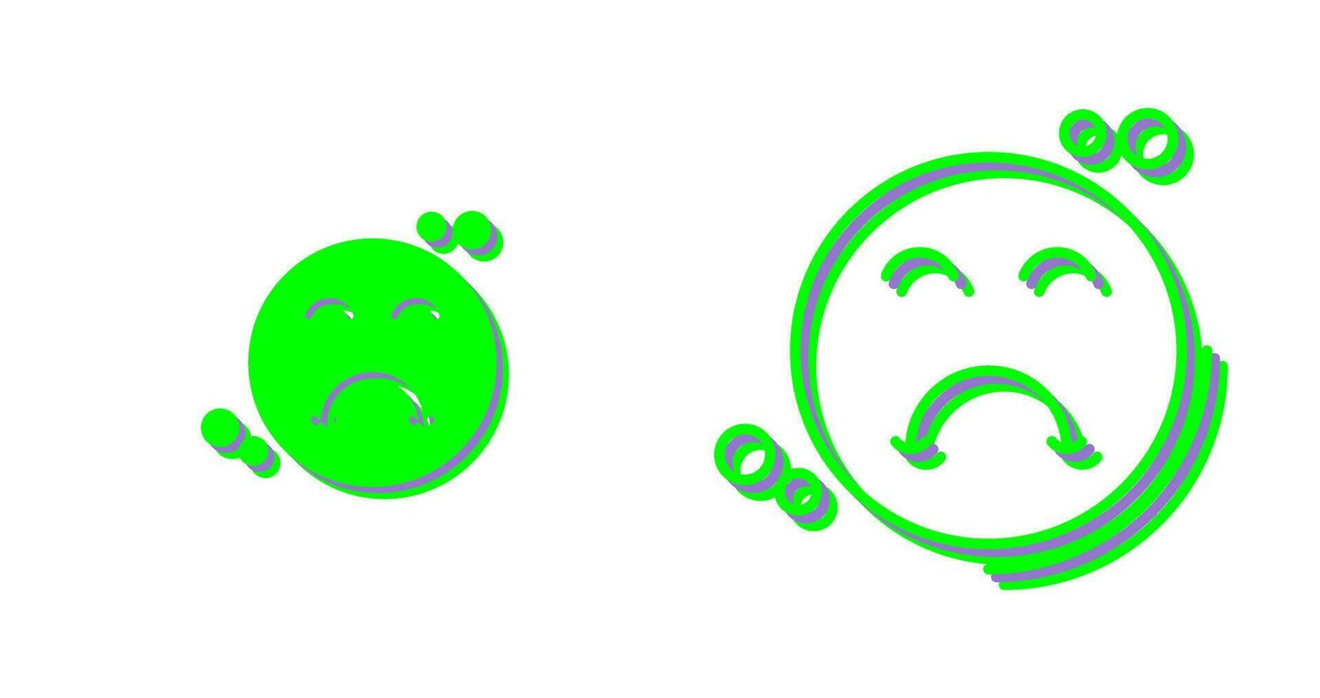 Upset Vector Icon
