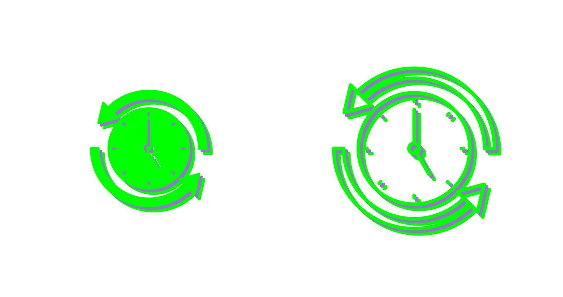 Run Time Vector Icon
