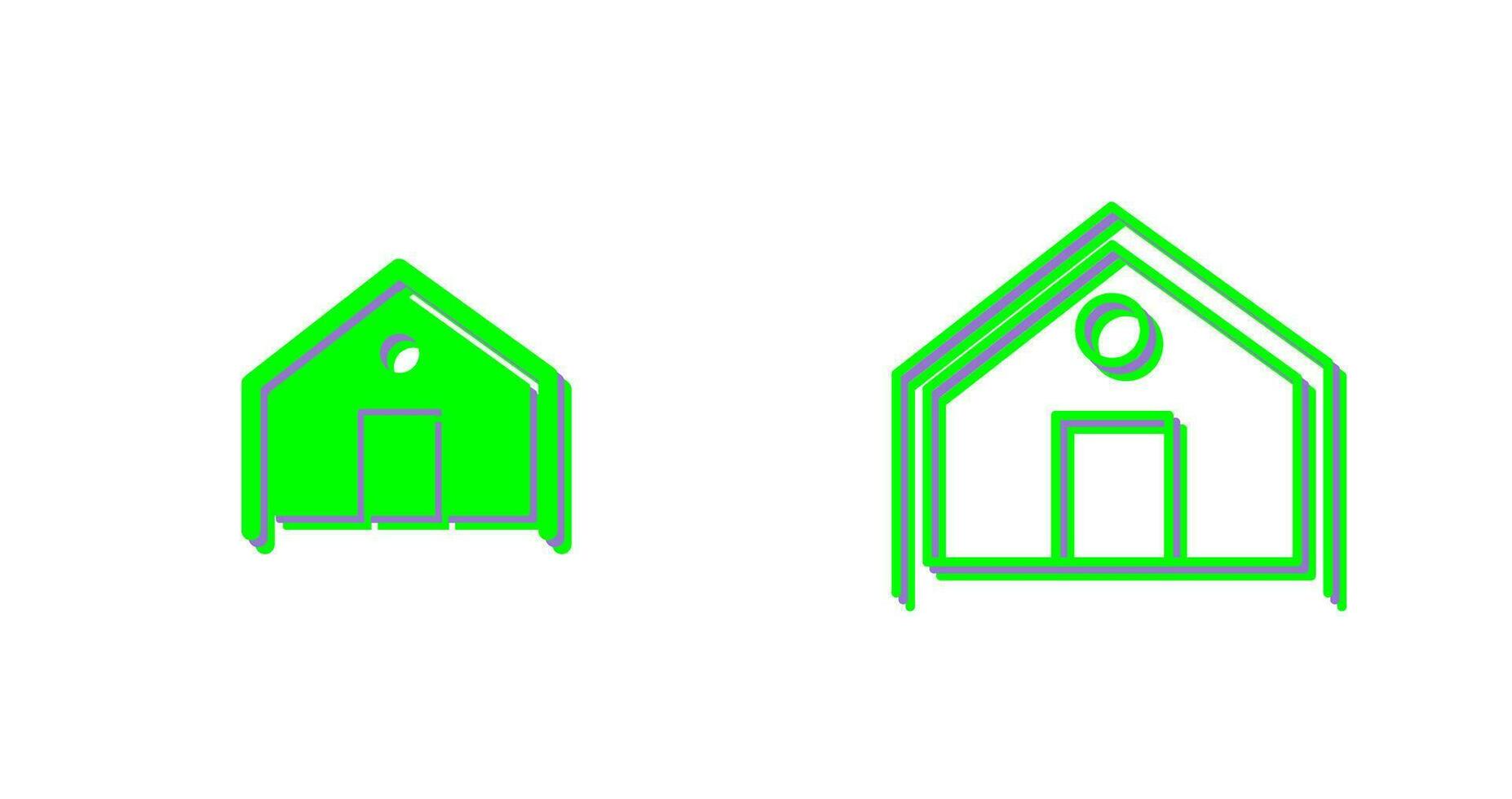 Tent Vector Icon
