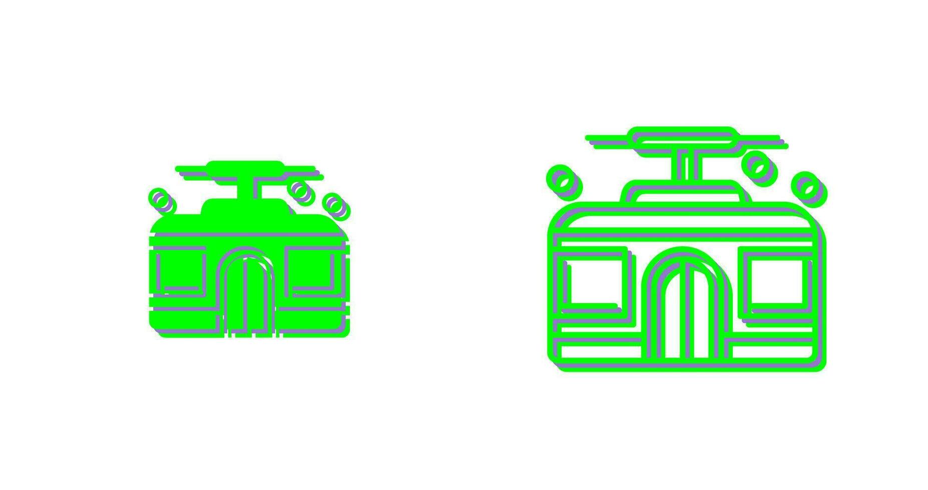 Cable Car Vector Icon