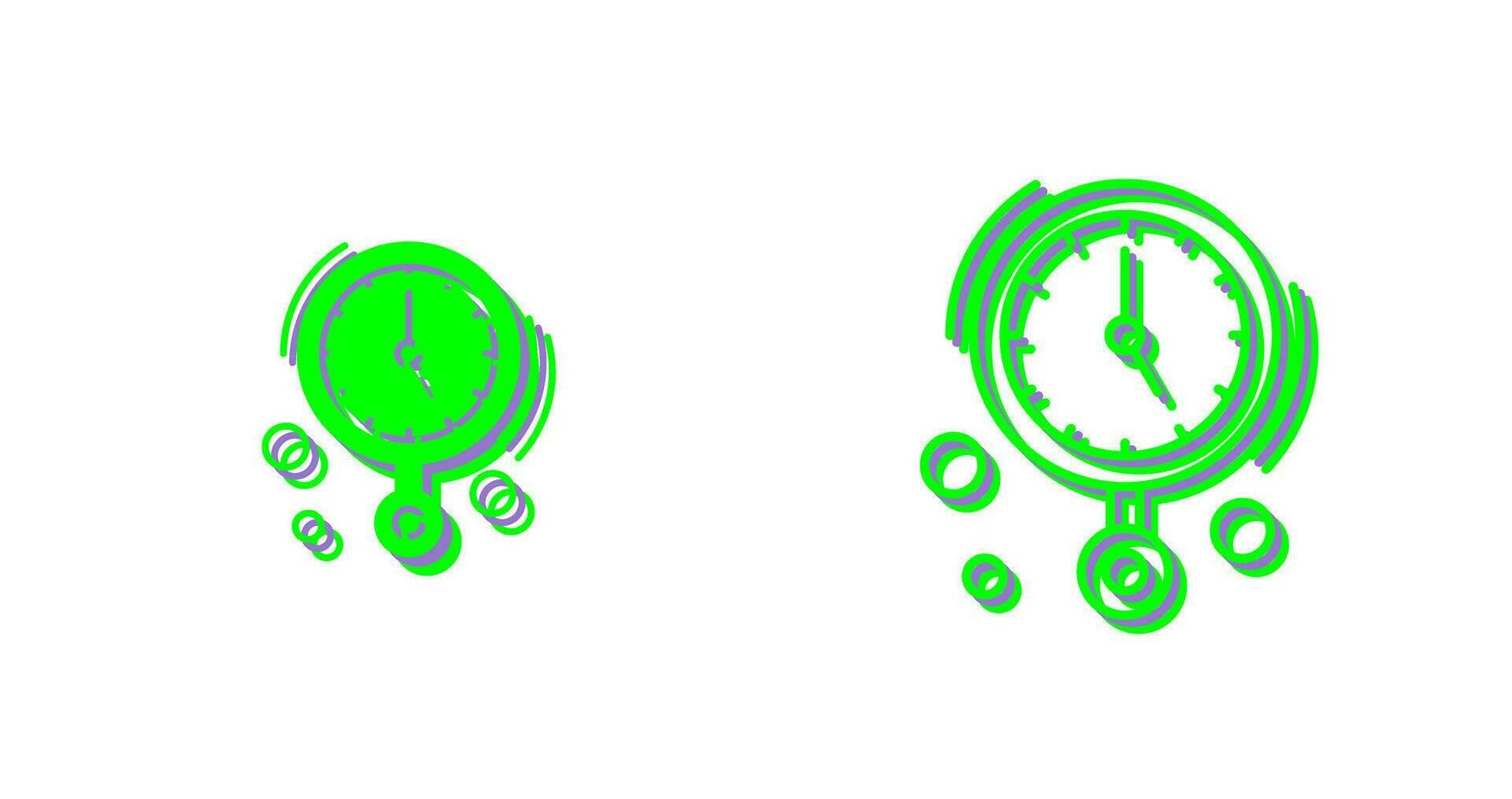 Wall Clock Vector Icon