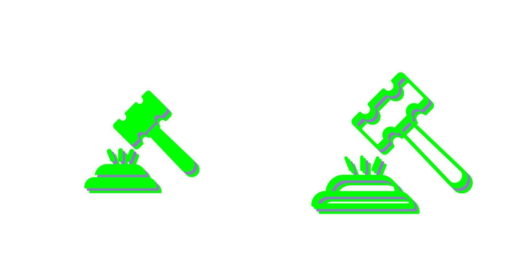 Gavel Vector Icon