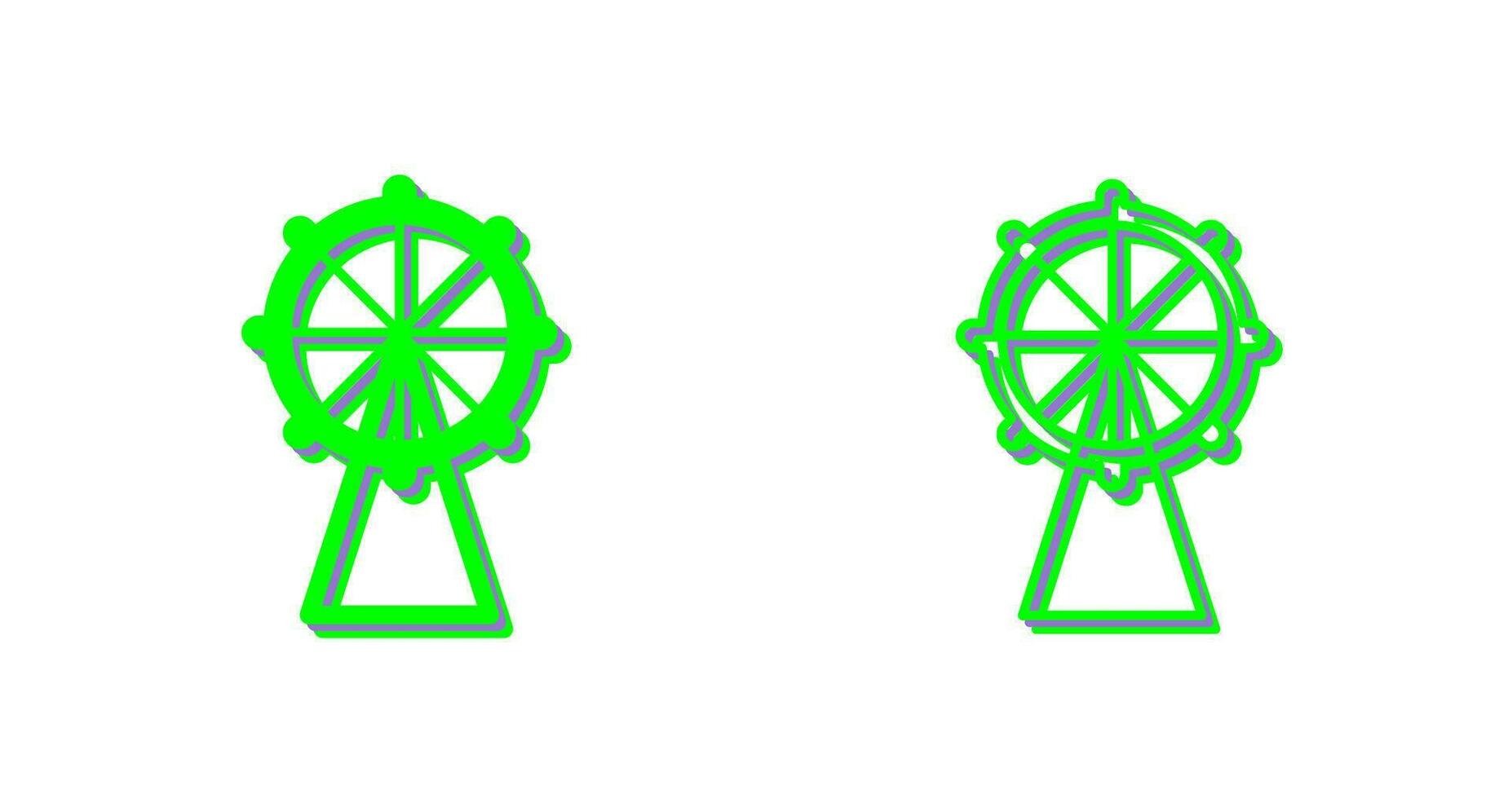 Ferris Wheel Vector Icon