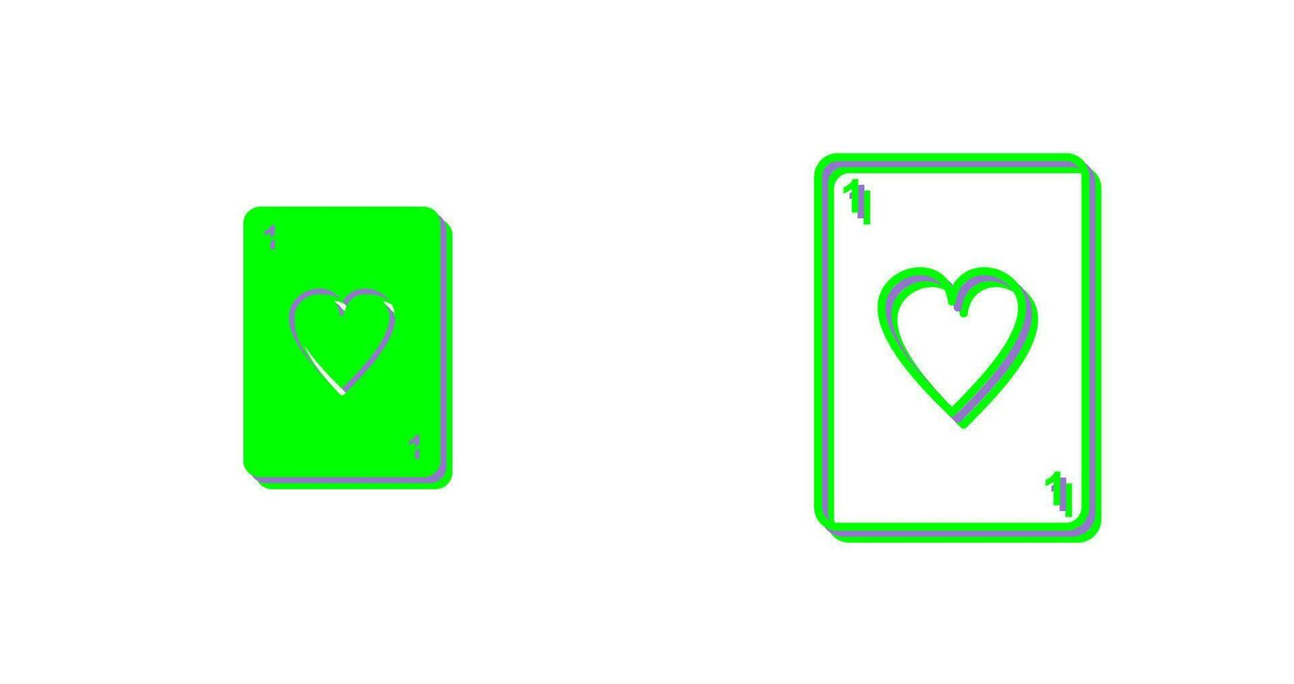 Unique Card Vector Icon
