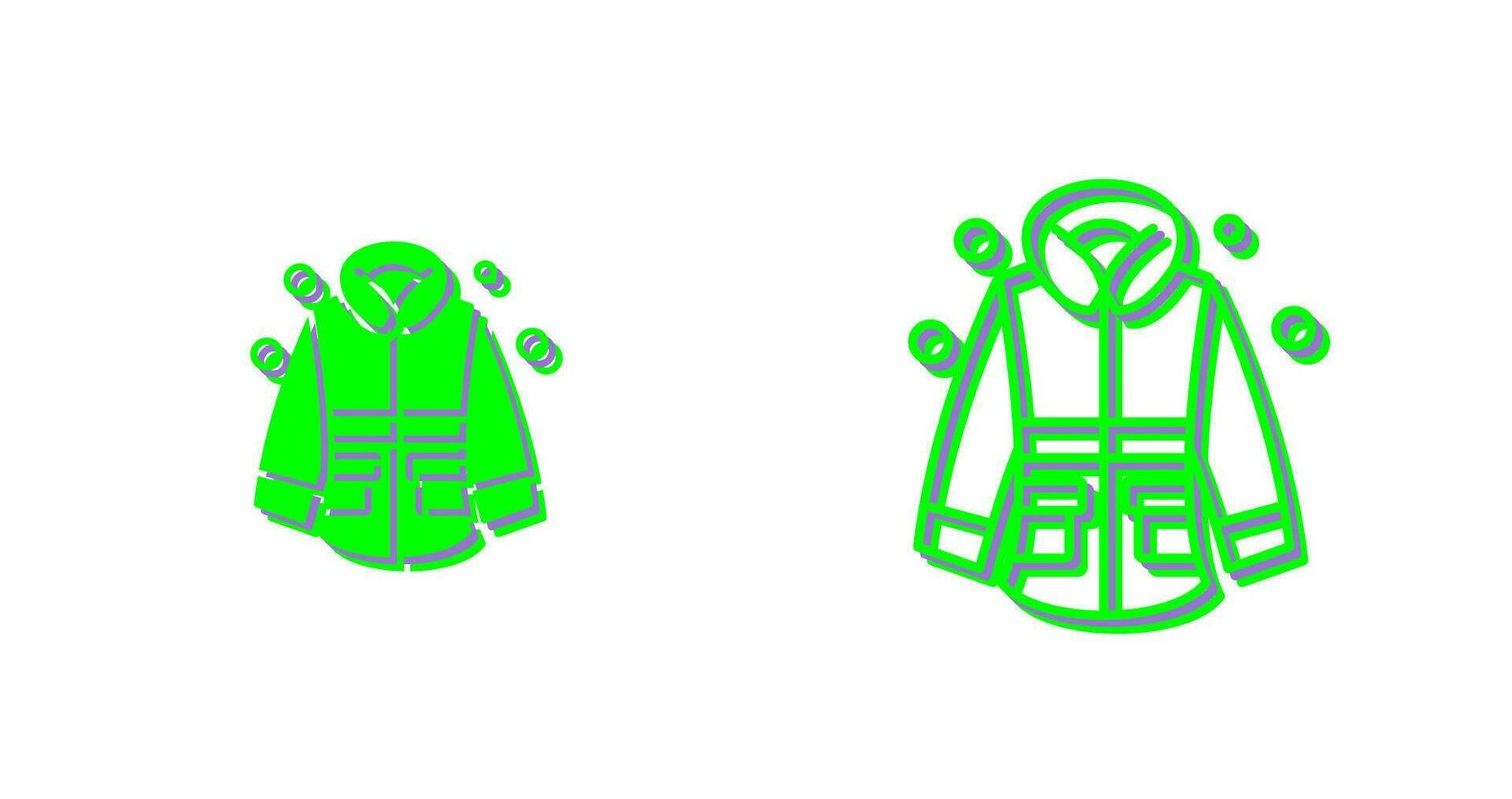 Winter Jacket Vector Icon