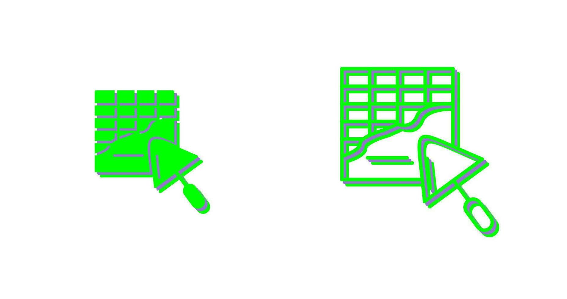 Plastering Vector Icon