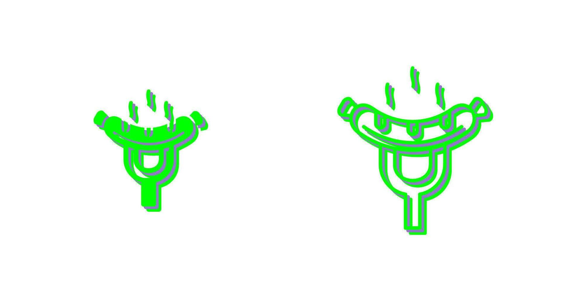 Sausage Vector Icon