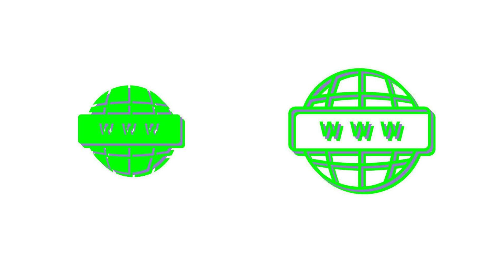 World Wide Web Vector Icon
