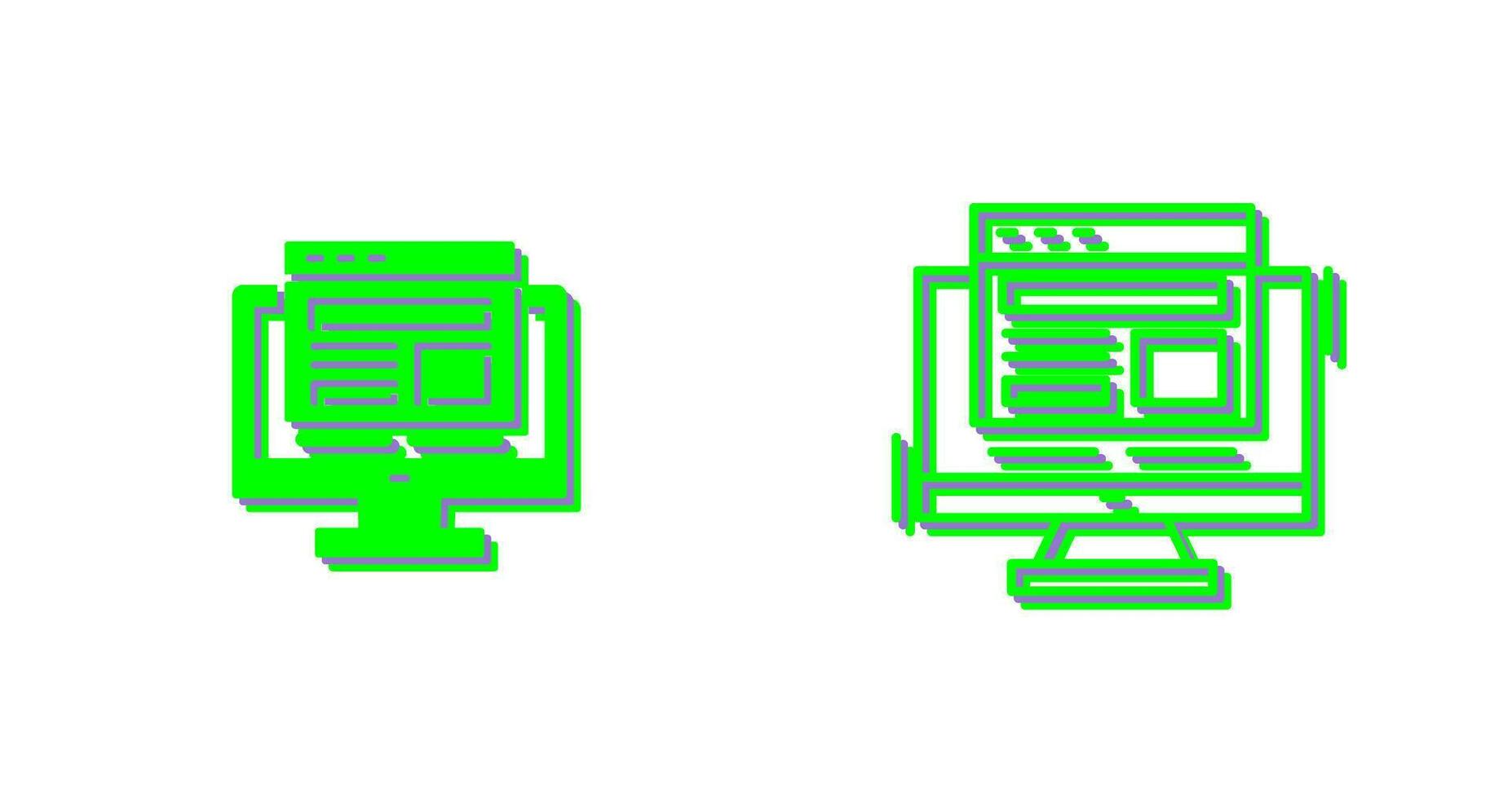 Adaptive Layout Vector Icon