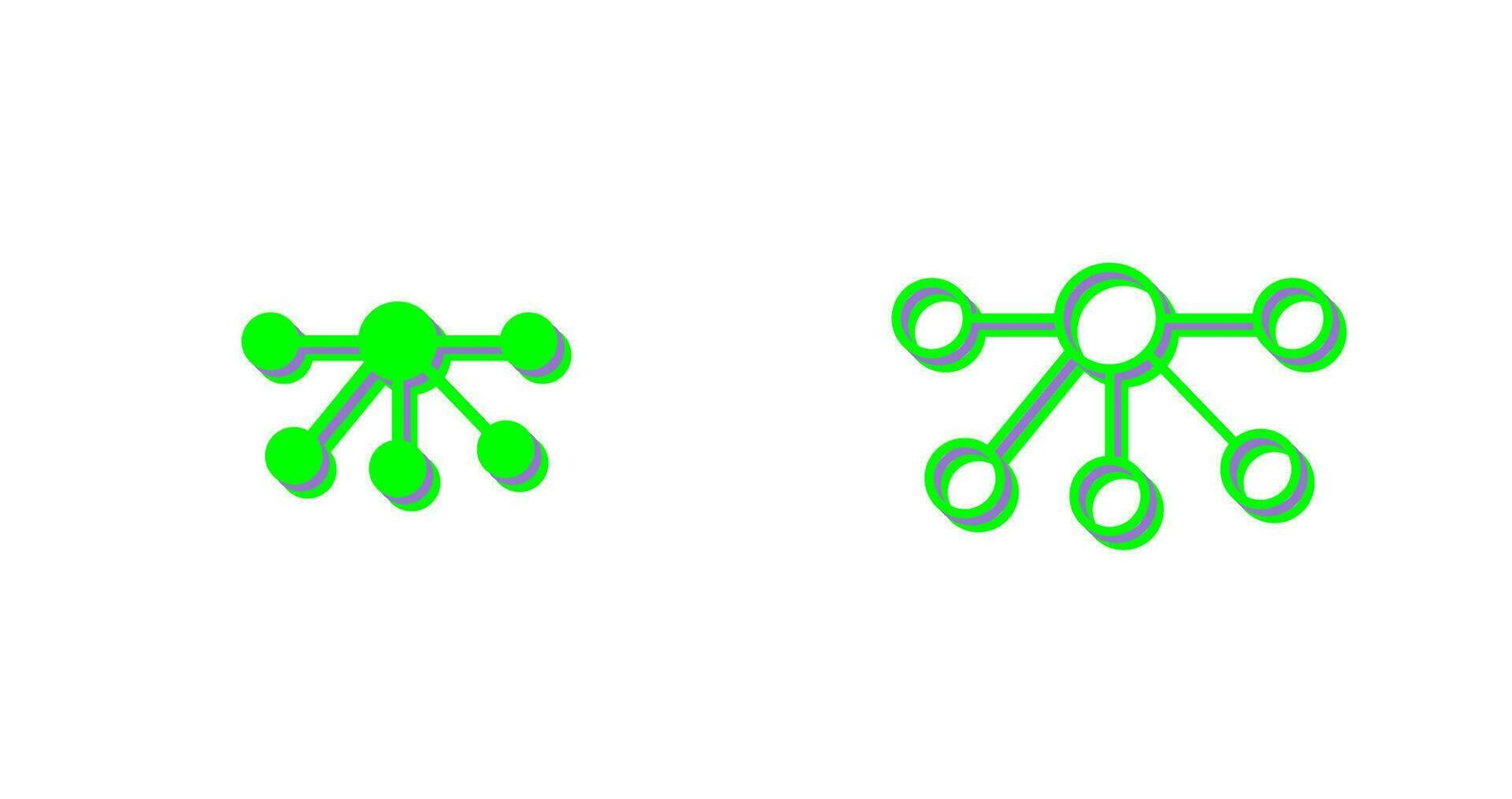 Nodes Vector Icon