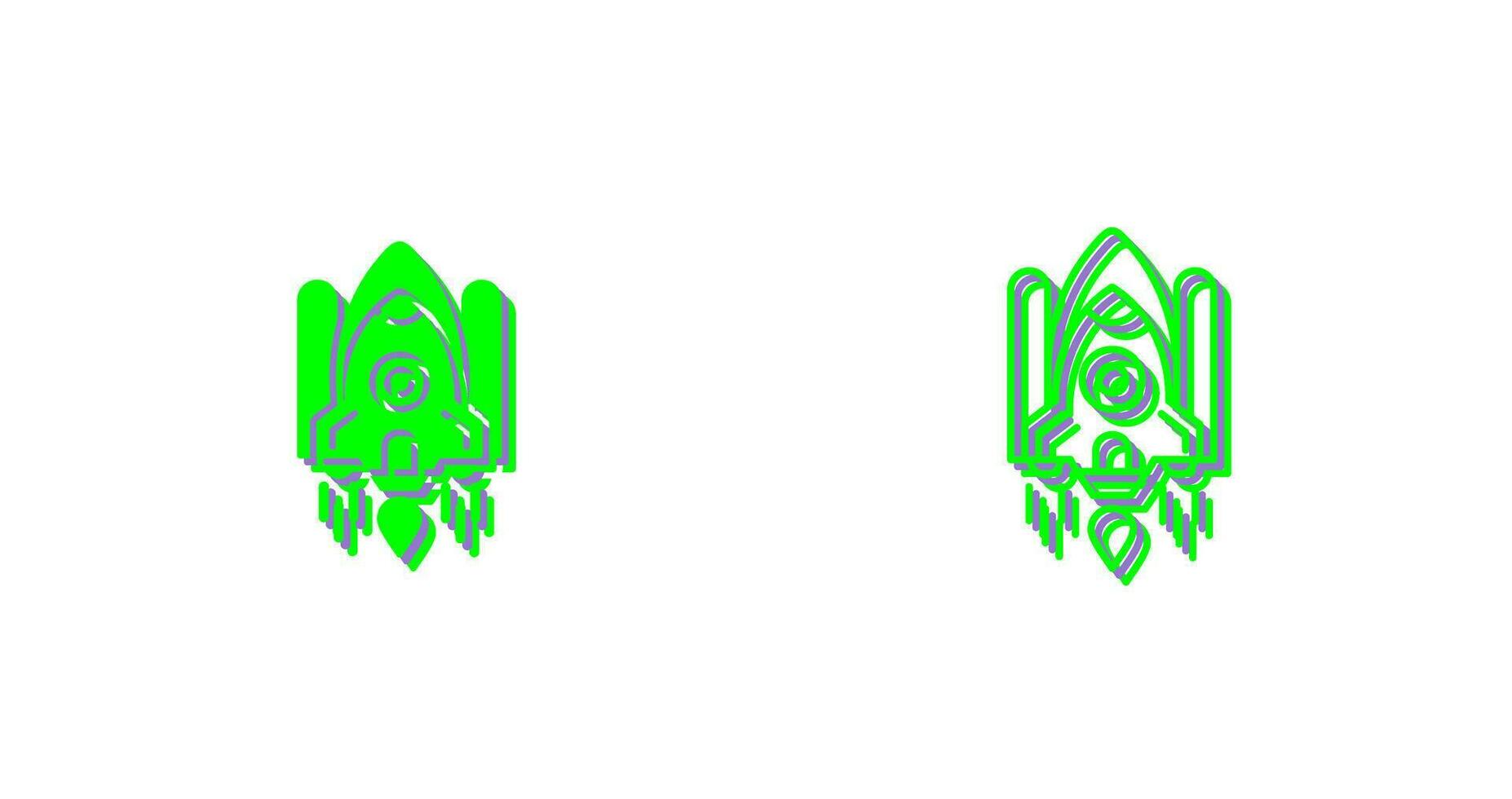 Space Shuttle Vector Icon