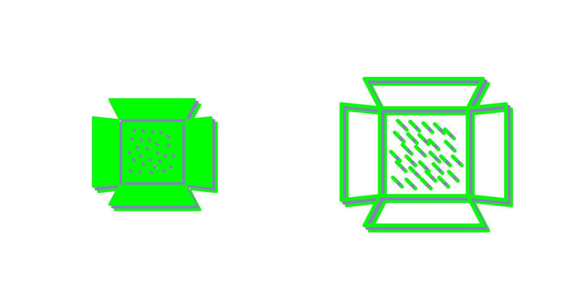 Unique Lights Vector Icon