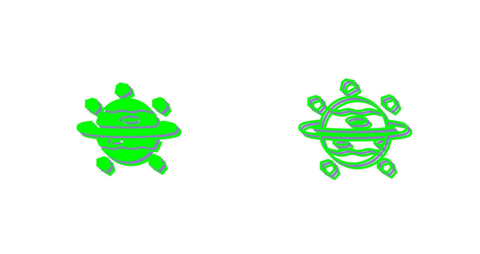 Saturn Vector Icon