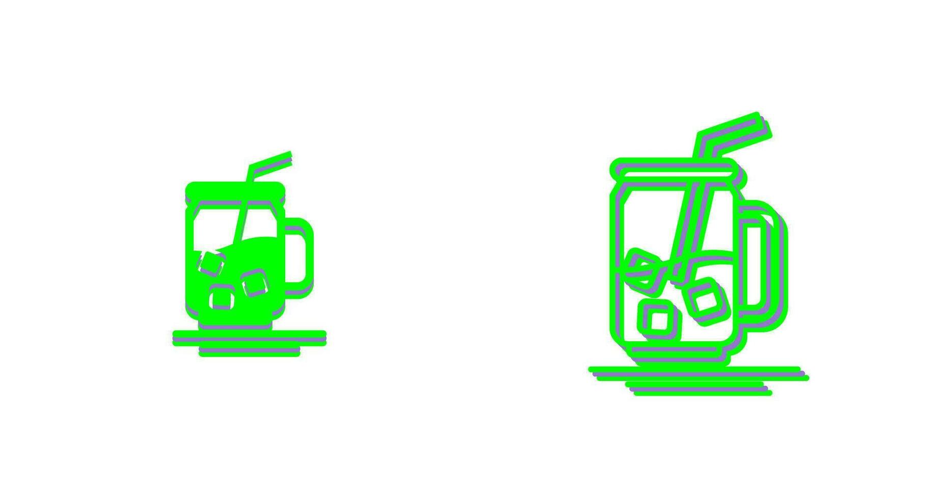 Iced Tea Vector Icon