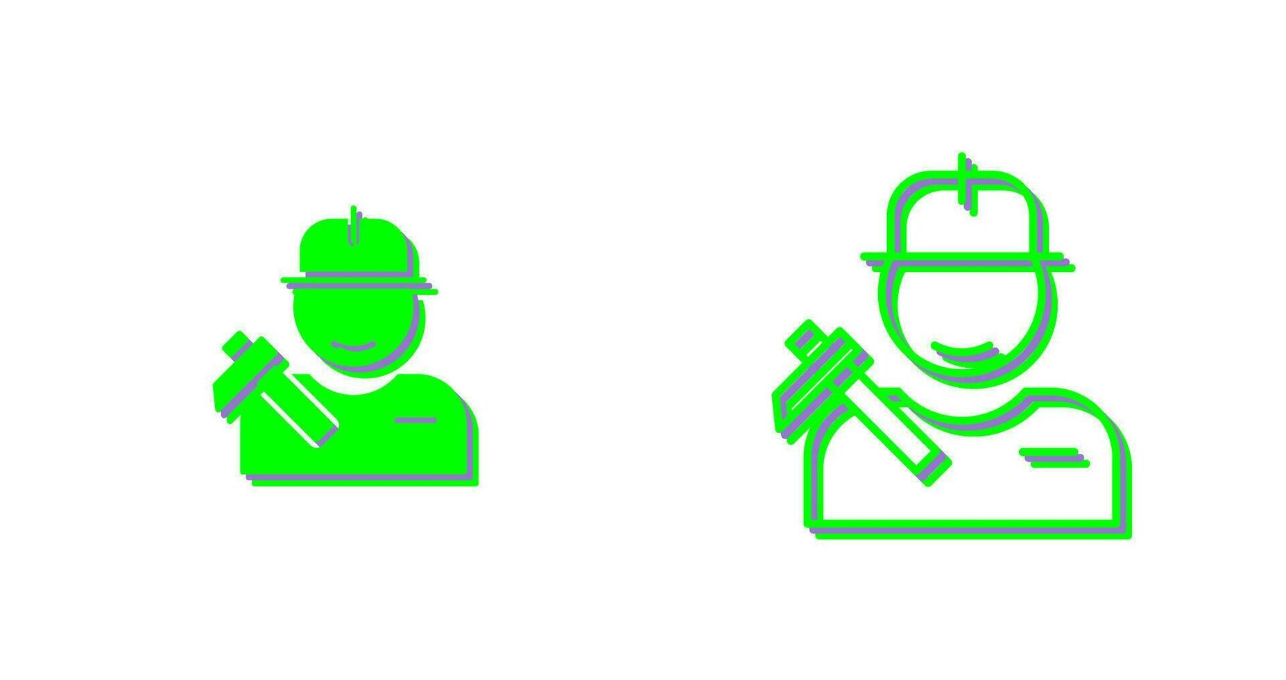 Worker Vector Icon